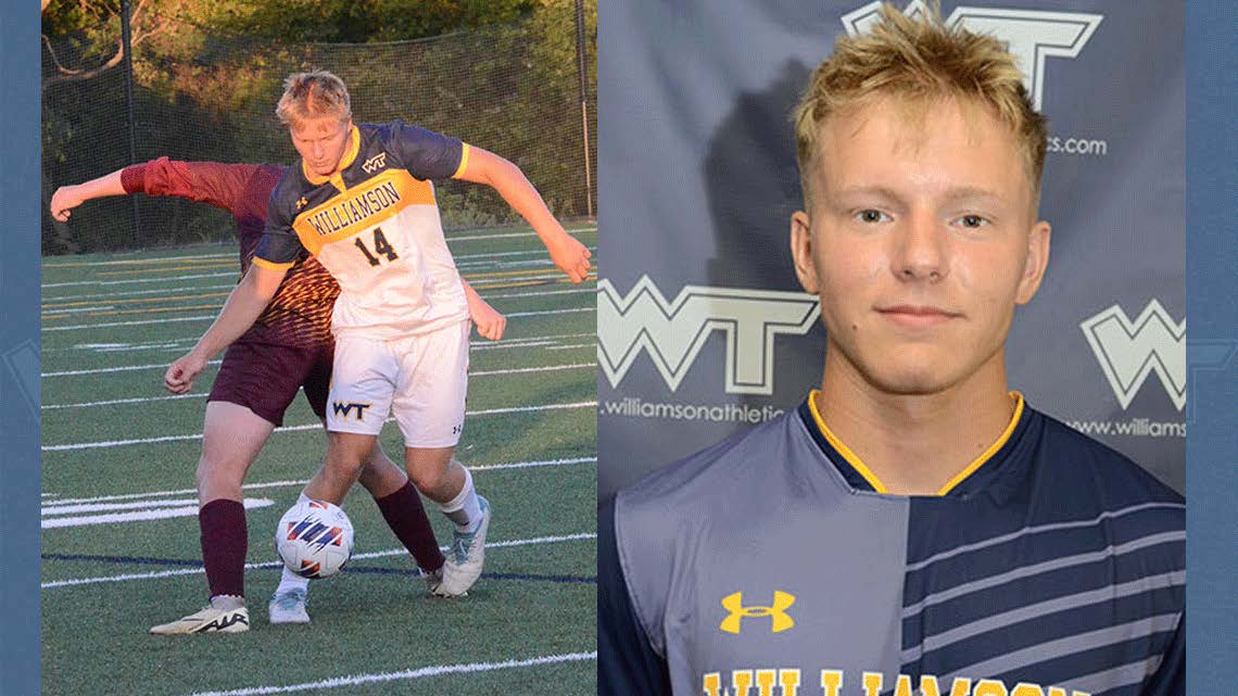 Senior forward Jonathan Illing was named to the 2024 USCAA Division II Soccer All-American squad