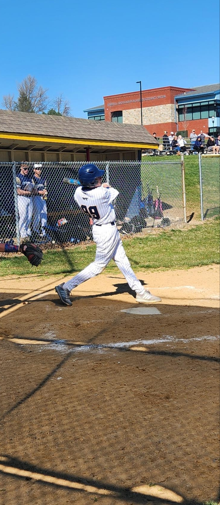 Jacob Naumann blasts a grand slam in Williamson's 20-8 win over Patrick Henry College