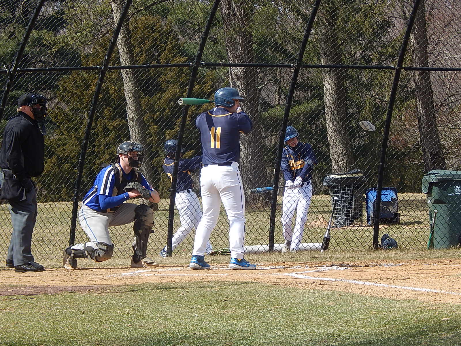 2-time USCAA All-American Cody Grande hit for the cycle in Williamson's 28-1 win over Manor College on Saturday