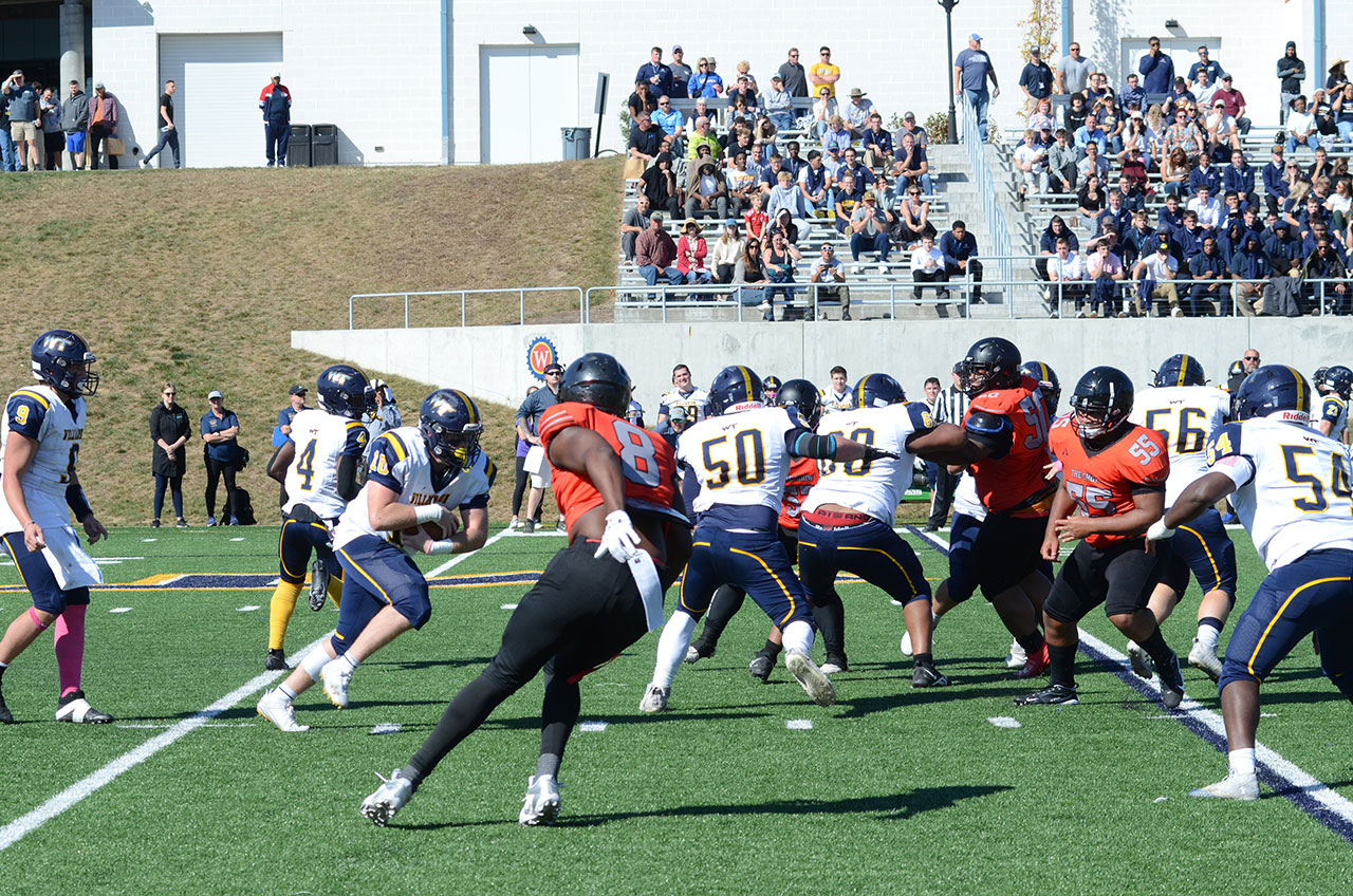 Action from Saturday's Homecoming game against Showtime Prep