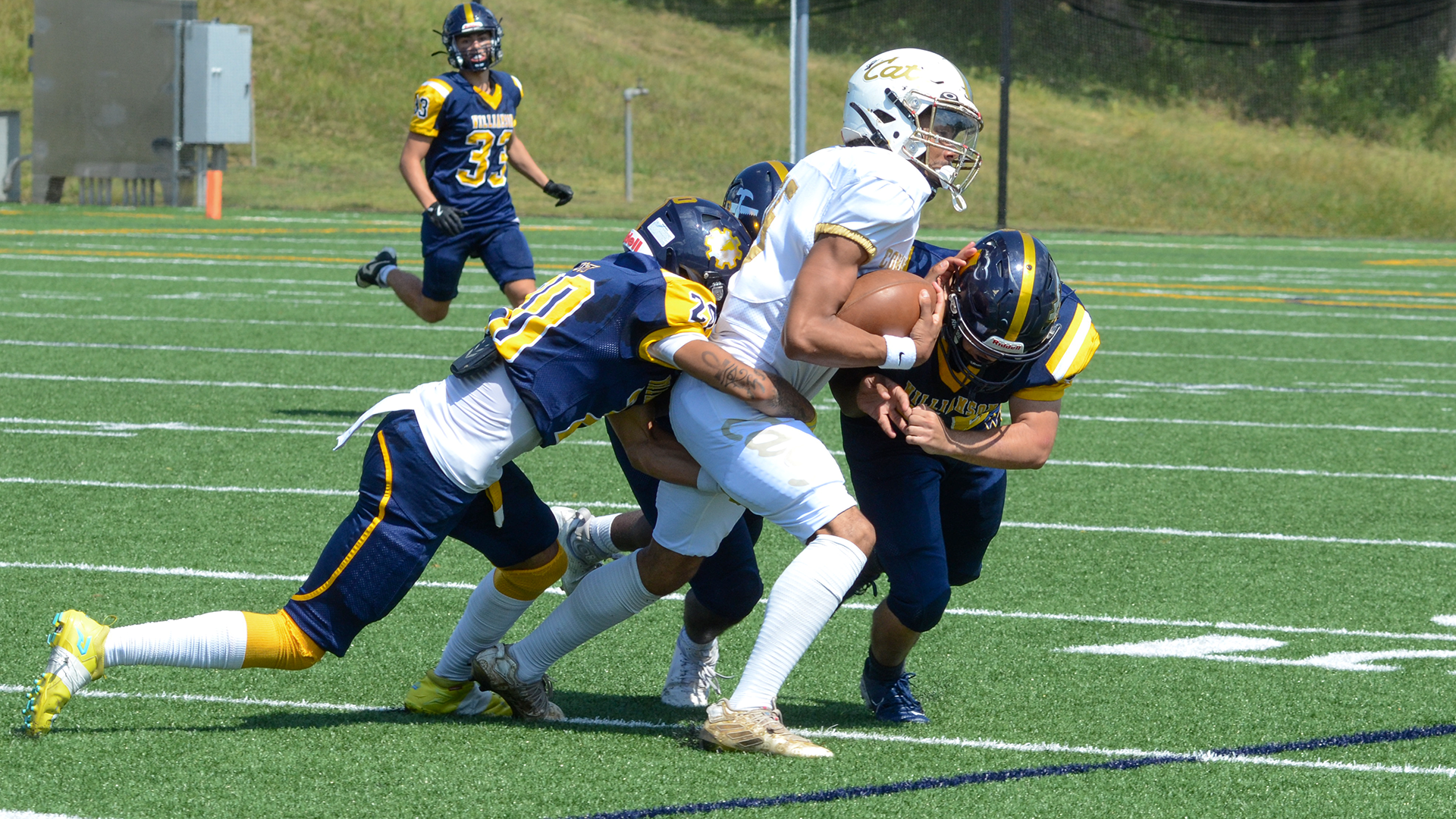 Defense Leads the Way as Football Wins First of 2025