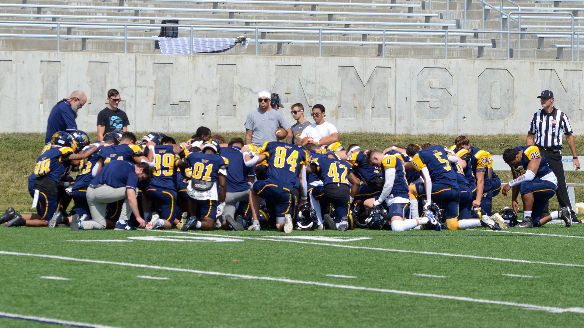 Football Tangles with Connecticut State in Home Opener