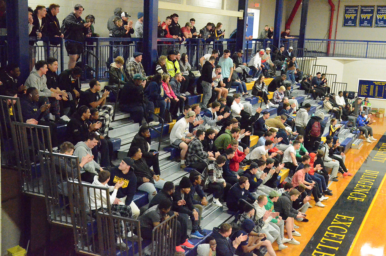 A packed house did all they could to try to help Williamson top Central Penn Tuesday night