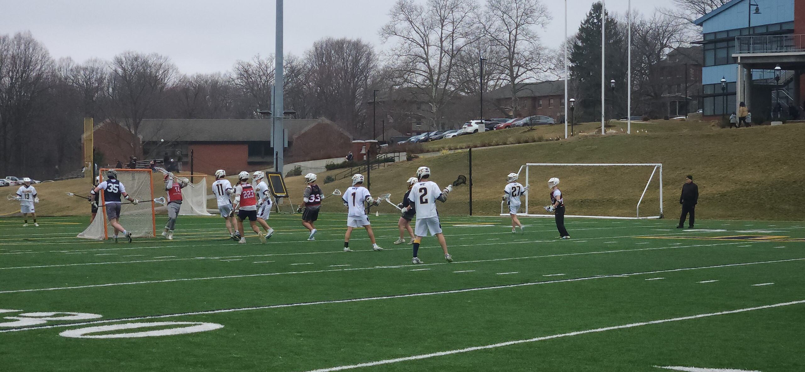 Action from Williamson's 9-1 win over St. Joe's on Saturday