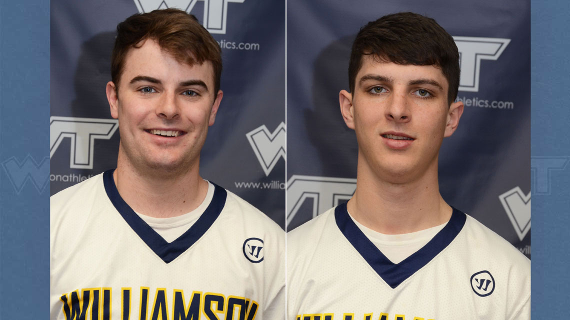 Cooper Conroy scored the game winner and Matt Dickinson scored his 100th career goal in Williamson's win over Mercer