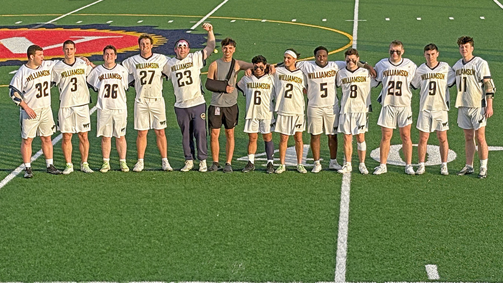 Lacrosse Routs Sussex on Senior Day