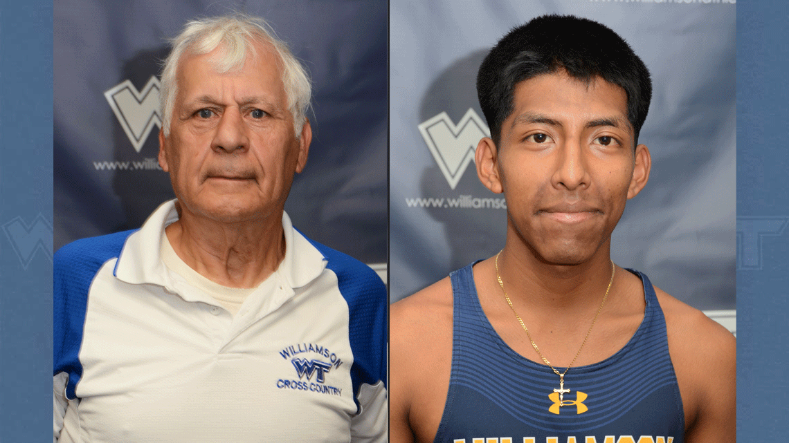 Williamson head coach Steve Hixson was named the 2025 USCAA Coach of the Year and junior Bryan Hernandez was named the 2025 USCAA Male Runner of the Year