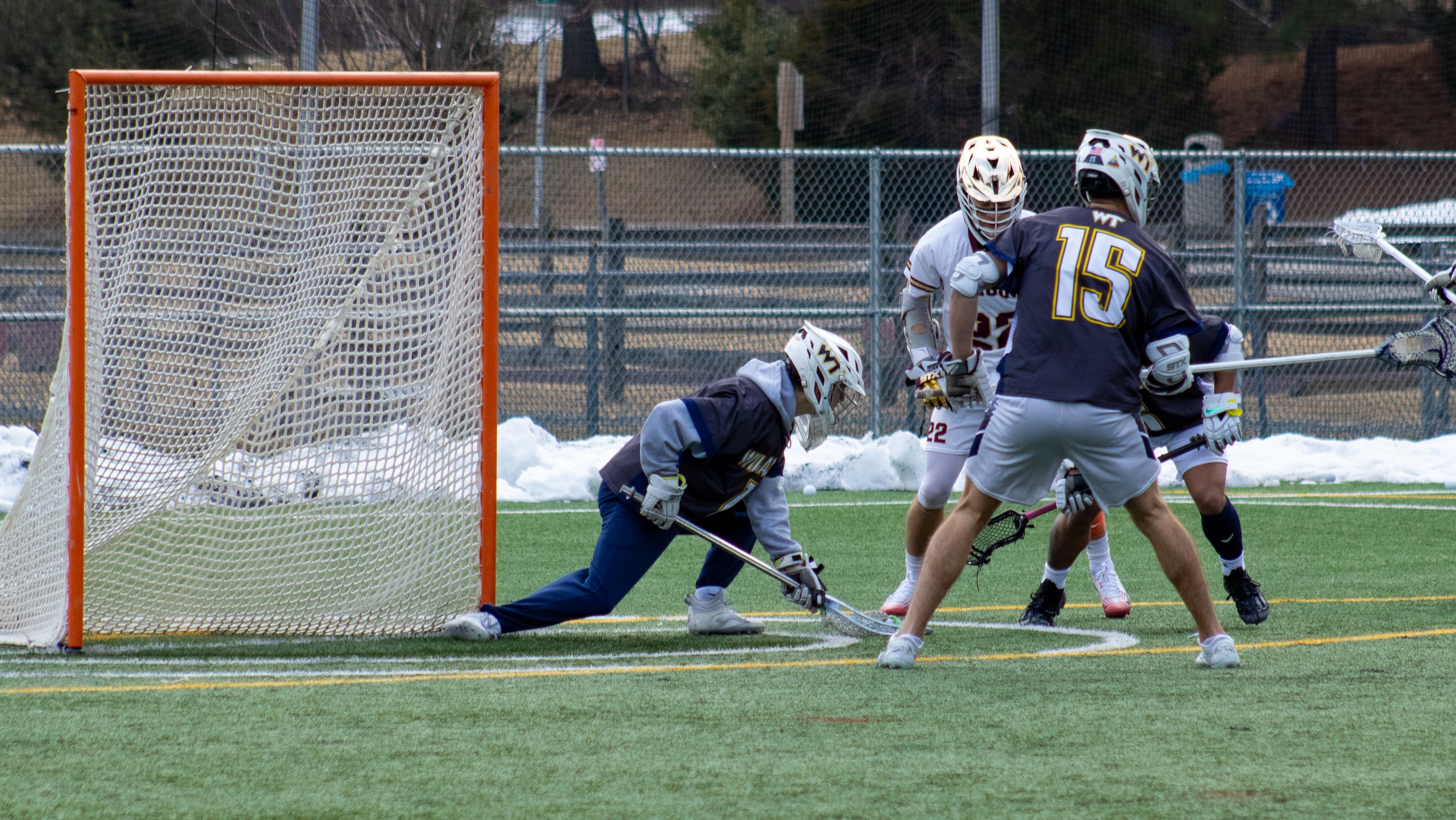 Lacrosse Rallies for Win Against Delaware Tech CC